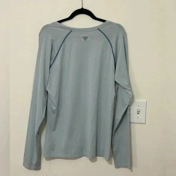 NWT Columbia Tamiami Heather Knit Long Sleeve Fishing Shirt - Picture 2 of 4